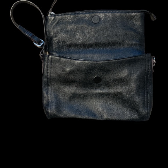 LODIS Crossbody Nadia Bag 
Black Pebbled Leather - Picture 6 of 7